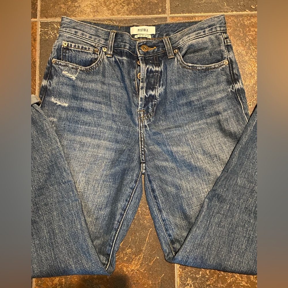 Pistola jeans size distressed jeans womens 27 euc